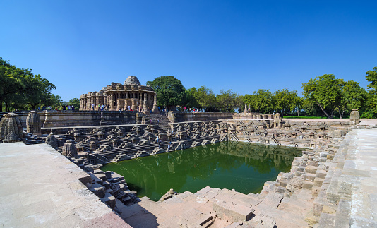 Sun Temple Modhera with Beautiful Stepwell in Ahmedabad, India