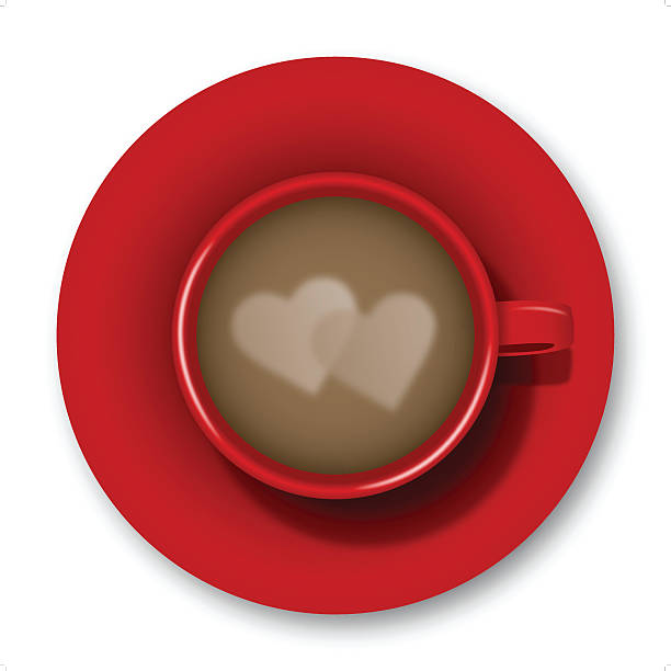 Cup of coffee vector art illustration