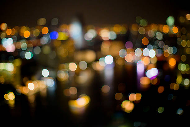 istock Abstract image of light flashes against dark background 531493293