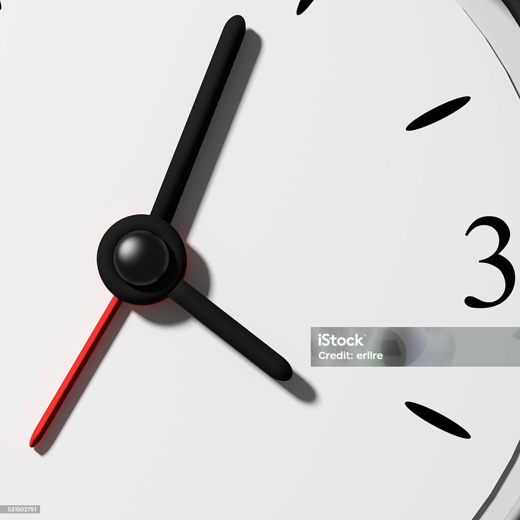 alarm clock 3d rendering of detail of an alarm clock 2015 Stock Photo