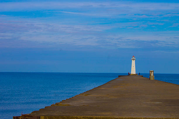 istock Isolated lighthouse at Sodus Point on Lake Ontario 531503601