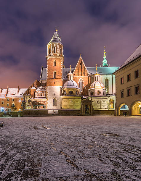 istock Krakow Cathedral in the winter morning 531505431