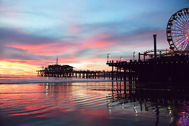 istock Beautiful Santa Monica Sunset 531506561