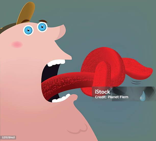 Twisted Tongue Stock Illustration - Download Image Now - Sticking Out Tongue, Tongue Twister, Twisted