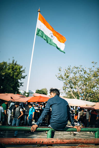 rajeev chowk new delhi india - consumerism indian ethnicity india delhi imagens e fotografias de stock