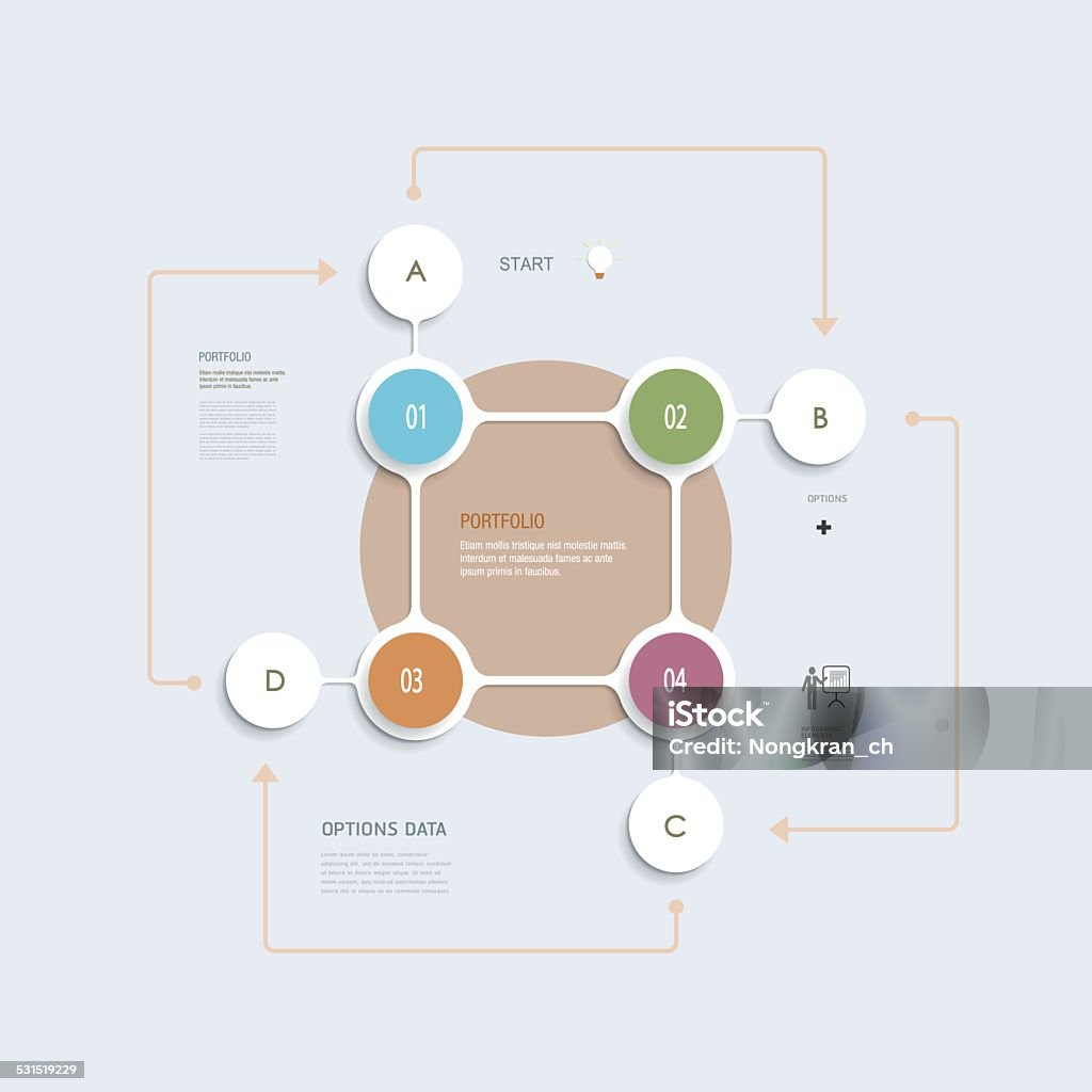 Infographics elements design template Simple Infographics elements design template can be used for numbered banners.cut out lines.graphic or website layout. Parts of infographic. Vector elements. 2015 stock vector