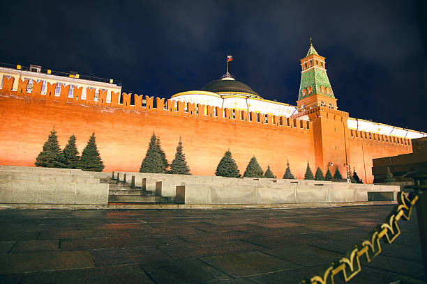 istock Brick wall of the Kremlin. Russia, Red Square 531522179