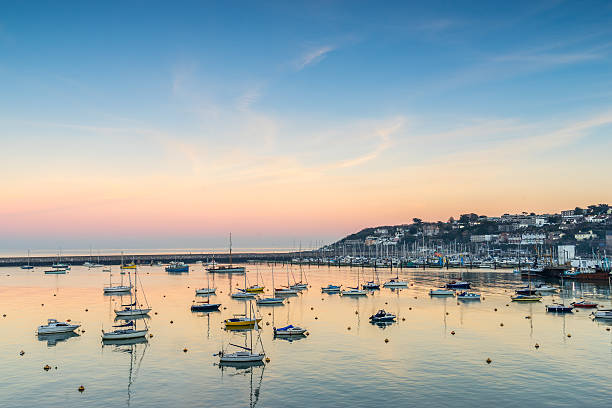 Brixham marina The fishing port of Brixham in South Devon Devon stock pictures, royalty-free photos & images