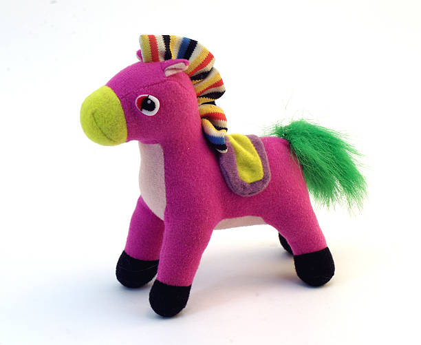 istock soft toy horse on a white background 531523301