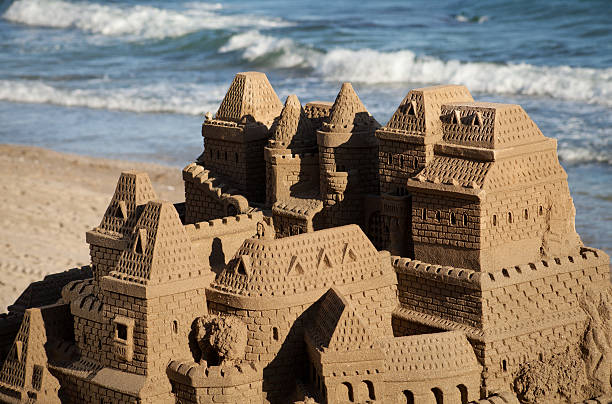 istock Spain sand architecture on the beach 531523335