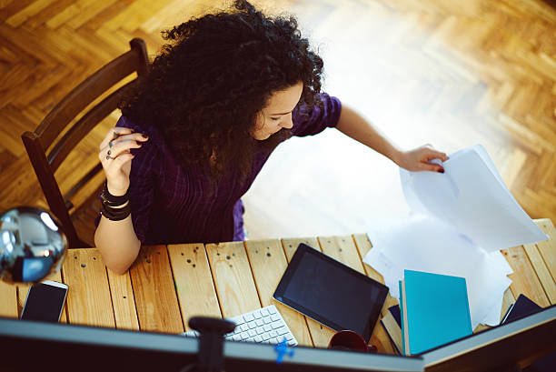istock Woman working at home 531532477