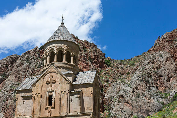 istock Ancient monastery Noravank in the mountains in Amaghu valley. 531535108