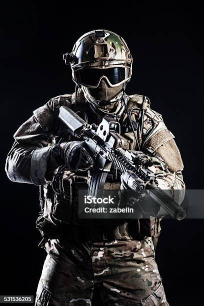 Special Forces Soldier Stock Photo - Download Image Now - 2015, Aggression,  Armed Forces - iStock