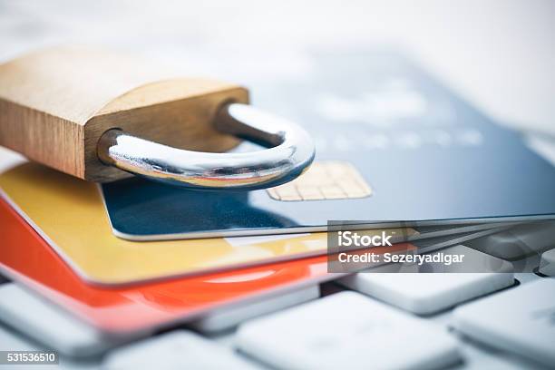 Credit Card Security Stock Photo - Download Image Now - Security, Credit Card, Security System