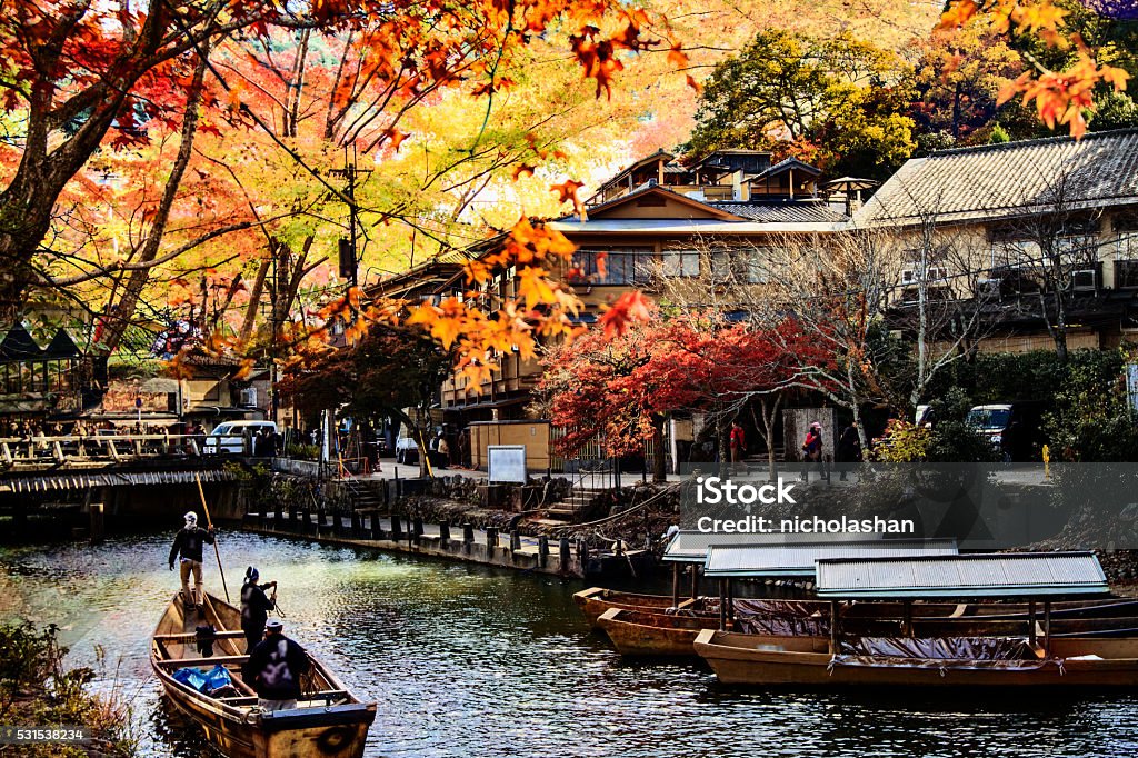 imageing de otoño seasnon en Arashiyama, Japón - Foto de stock de Arashiyama libre de derechos