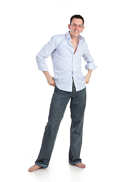 istock Fun cheerful young man isolated on a white background 531538266