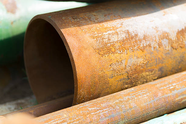 istock Background of Metal Pipe 531541670
