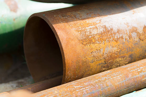 istock Background of Metal Pipe 531542200