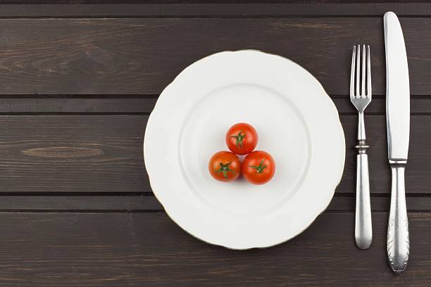 istock Very strict diet. Dietary vegetable diet. 531546352
