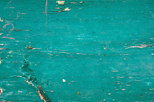 istock Old woodan wall, shabby paint as background 531548870