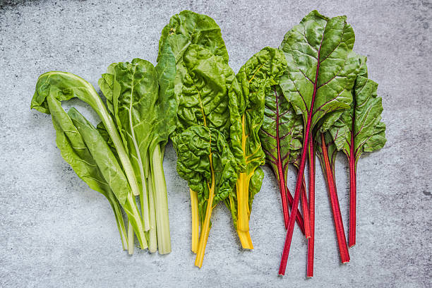istock Rainbow chard, clean eating and dieting concept 531561358