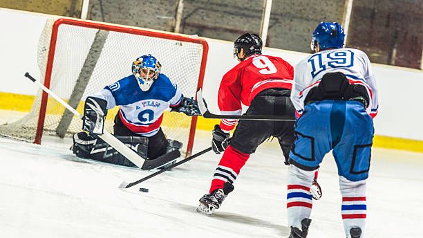 istock Ice hockey players in action 531563166