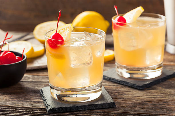 istock Homemade Whiskey Sour Cocktail Drink 531564112