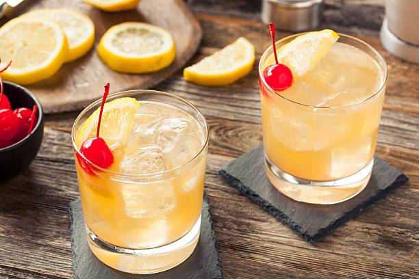 istock Homemade Whiskey Sour Cocktail Drink 531564122