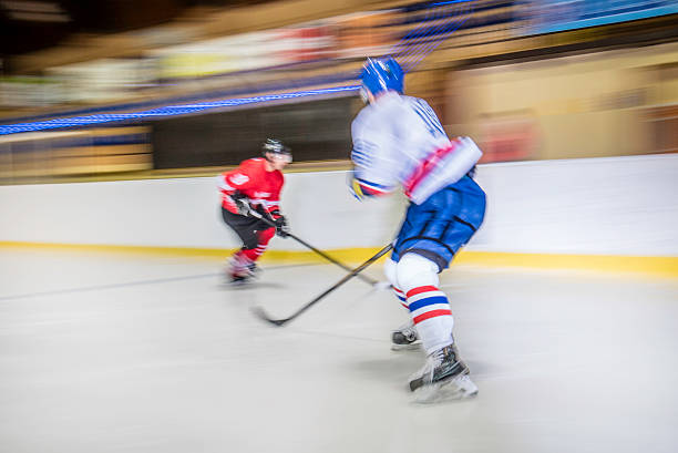 istock Ice hockey face off 531565036