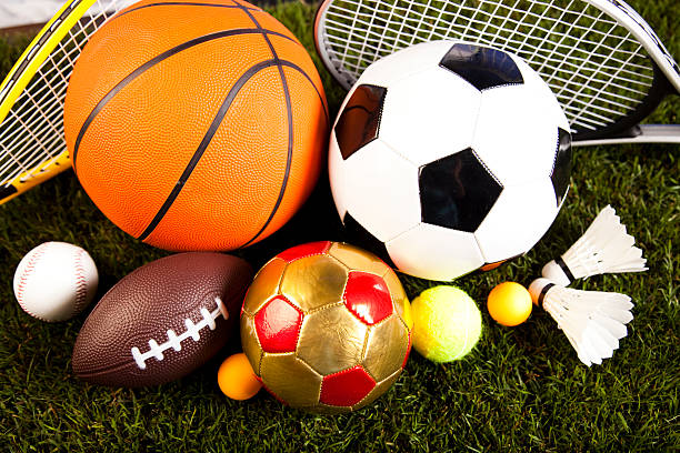 istock Sports Equipment and grass 531566495