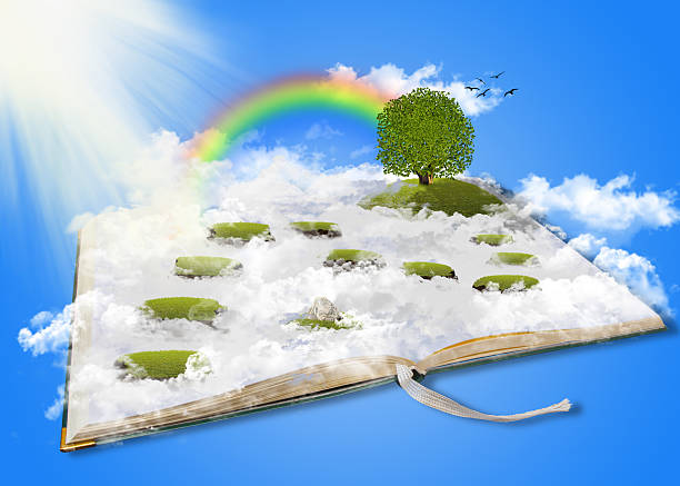 istock Fantasy land, dream land, wonderland, digital art 531568323