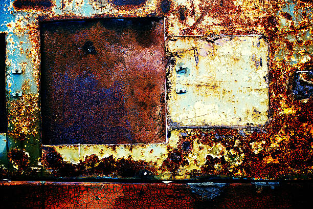 istock rusty metal with old shabby paint 531569133