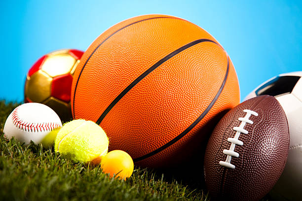 istock Group of sports equipment 531569905