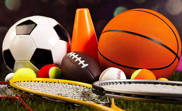 istock Group of sports equipment 531572399