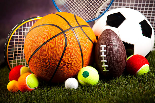 istock Group of sports equipment 531572471