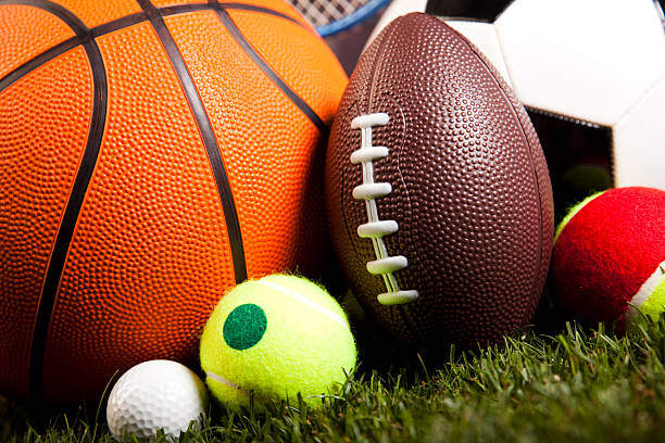 istock Group of sports equipment 531579209