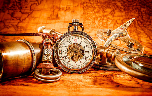 istock Vintage pocket watch 531579873