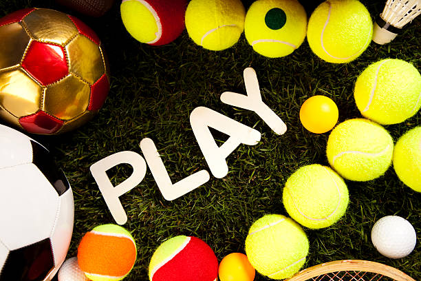 istock Group of sports equipment 531581051