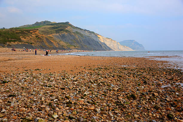 Dramatic and beautiful cliffs of West Bay and part of Jurassic Coast