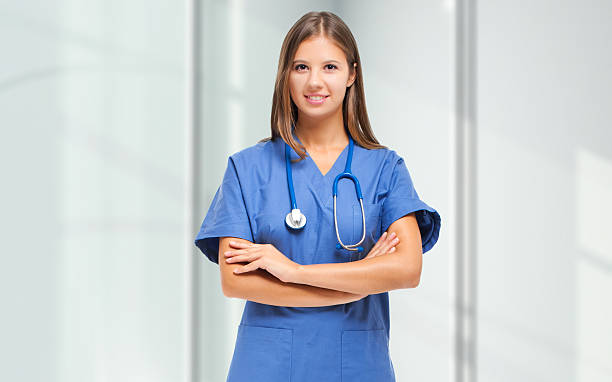 istock Smiling female nurse 531584965