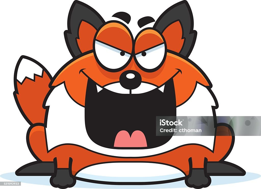 Evil Fox Graphics Evil Cartoon Fox Stock Illustration - Download Image Now - 2015, Anger ...