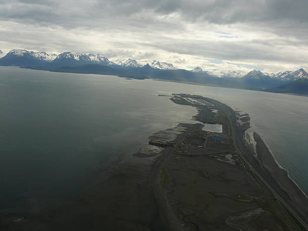 istock Coming in for a landing on Homer Spit, Alaska 531596089