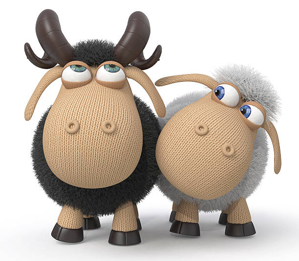 istock Love of a sheep and ram 531599427
