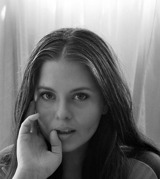 istock Spectacular model captured in black and white, ... seduction 531600077