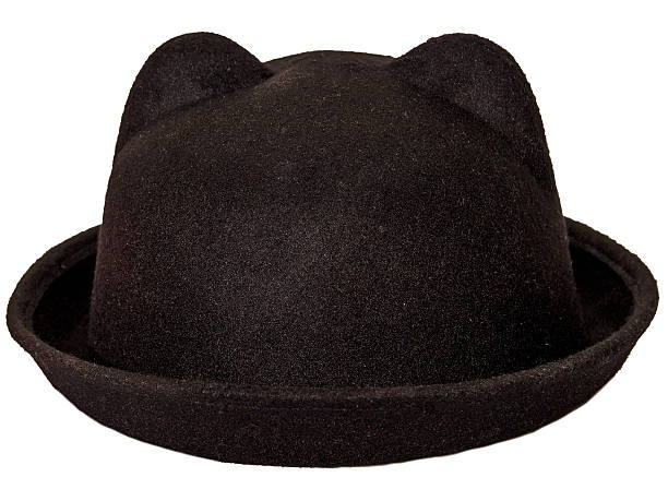 istock Hat bowler with ears black blue orange set 531603146
