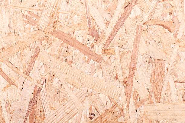 OSB, Chipboard, texture, wood stock photo