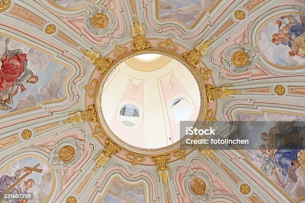 Kathedrale Von Der Frauenkirche Dresden Stockfoto und mehr Bilder von Decke - Gebäudeteil - Decke - Gebäudeteil, Deutschland, Kirche