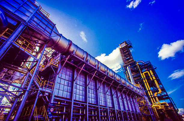 istock Industrial Zone, Steel Pipelines 531608180