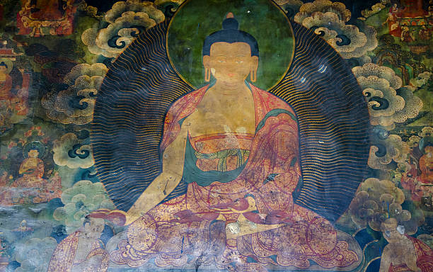 istock Tibetan Wall Fresco 531608599