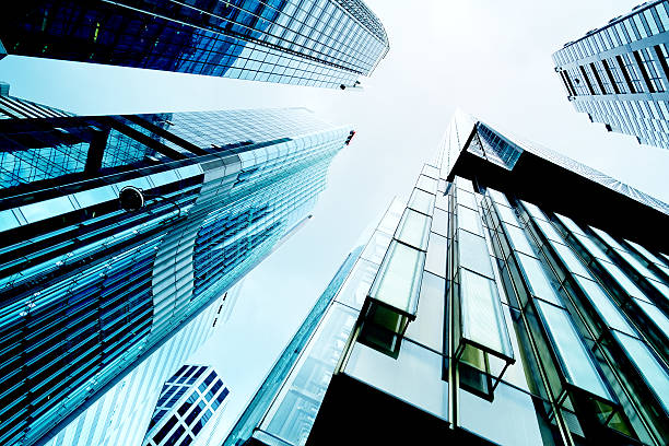 istock Low angle view of Office Buildings 531608944
